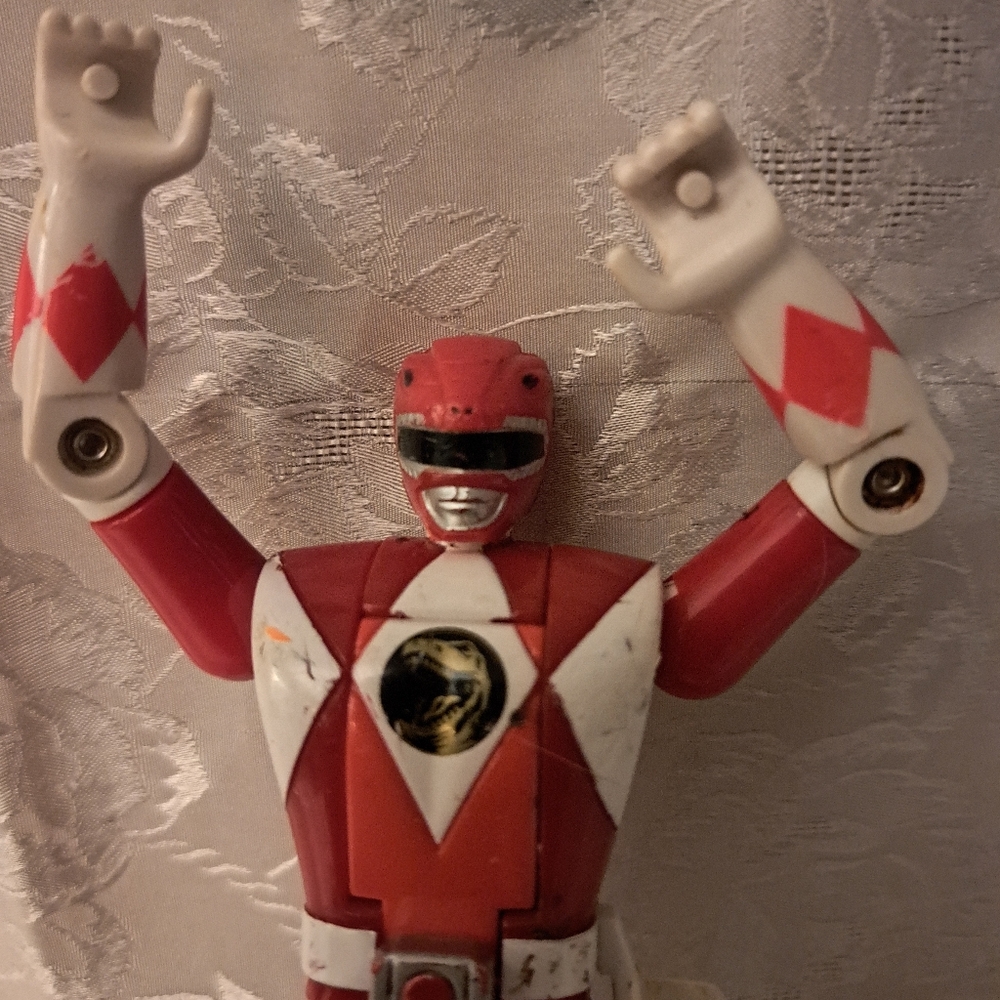 Red  Ranger without The Gun  Action Figure - Picture 3 of 4